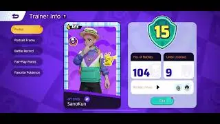 How to change your profile outfit in pokemon unite #pokemonunite