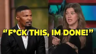 Jamie Foxx Walked Off Kelly Clarkson&rsquo;s Show After Heated Confrontation