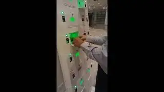 Finger Print Secure Mobile Charging system at New Islamabad International Airport!!