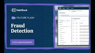 DebtBook Feature Flash - Cash Management: Fraud Detection
