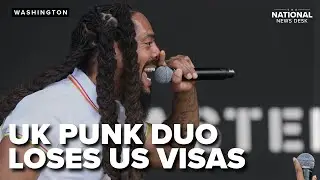 English punk rap duo loses visas after chanting for death of Israeli military at festival