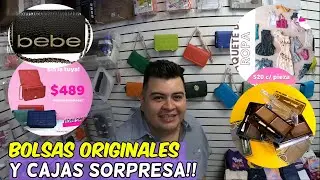 TIENDA DE SALDOS EN MÉXICO 🧐 BOLSAS ORIGINALES CDMX🎒 CAJAS SORPRESA 📦🛍¡CAJAS SORPRESA AMAZON MEXICO!