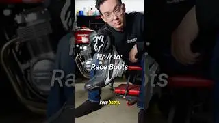 How to put on RACE BOOTS!