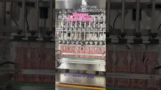 Fully Automatic Vinegar Filling Capping Labeling Machine Line &ndash; High Efficiency at Its Best!