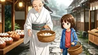 Rainy Village RAMEN With Grandma 🌧️ | Cozy Ghibli ASMR