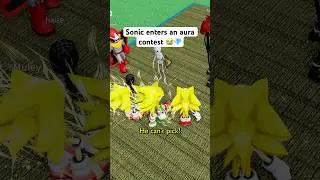 Соник участвует в конкурсе ауры 😭💎 #roblox #micup #sonic