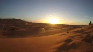 Sahara Sunset Timelapse