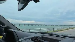 Crossing the Chesapeake Bay Bridge-Tunnel #travel #traveling #adventure #adventures #vacation #fun￼