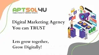 Digital Marketing Agency || AptSol4u || Company you can trust
