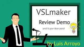 Watch Vslmaker Review And Demo Before You Buy - Vslmaker Review Demo And Bonuses Video