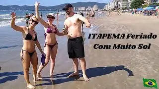 ITAPEMA Feriado Com Muito Sol