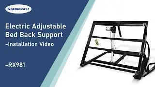 KosmoCare Adjustable Electric Bed Back Support - Assembly (RX981)