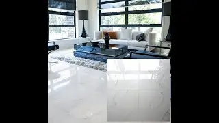 White Ceramic Floor Tile