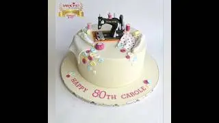 Sewing machine theme Cake Design ideas||Latest Cake decorate ideas||#ytshort #trending #cake