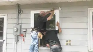 Window Install with Brickmold