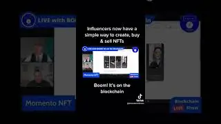 #influencers now have a simple way to create and sell #nfts #momentonft #boomitsontheblockchain