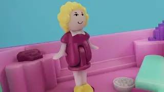 POLLY POCKET DOLL FIGURE SPEED MODELLING IN CINEMA 4D and Redshift