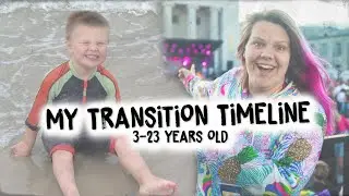 MtF Transition Timeline | 3 - 23 Years Old | Hannah Phillips Real