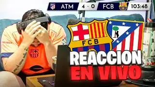 LA COBRA REACCIONA EN VIVO A LA GOLEADA DEL ATL&Eacute;TICO MADRID VS BARCELONA EN SEMIFINALES DE COPA.