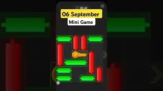 Hamster Mini Game Today 06 September | Hamster Kombat Mini game #new #hamsterminigame
