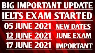5 June and 12 June 2021 Ielts Exam Confirmation/ Cancellation Update by Stars of Knowledge Jalandhar