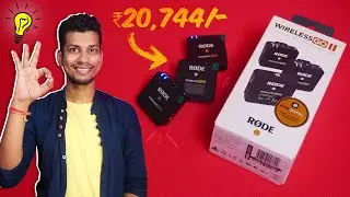 ₹20,744 - OFFER : Rode Wireless Go 2 Unboxing Review | Rode Wireless GO 2 Noise Cancelling, Settings