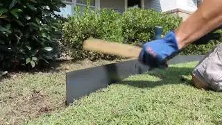 How to Install Edge Right Metal Edging | BestYardTips