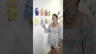 Julia Mc Laurin at Red Dot Gallery | Art Basel Miami | Miami Art Videographer & Photographer
