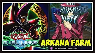 Yu-Gi-Oh! Duel Links: FARMING LEVEL 40 ARKANA! 7000-8000 POINTS CONSISTENTLY!