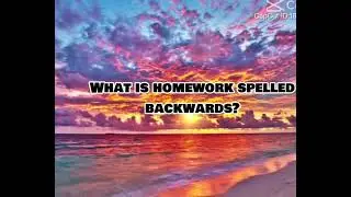 Homework Backwards become Latin ￼