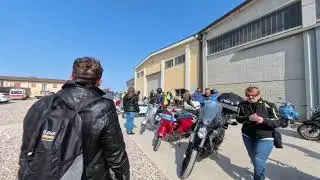 Motoraduno a Mirandola motoclub Spidy 6 aprile 2025