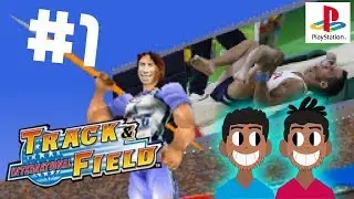 International Track and Field PS1- Let's Play - SnooksGaming - Pt. 1