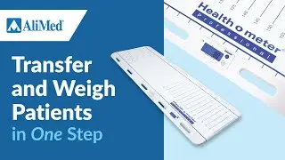 Health o meter&reg; Patient Transfer Scale: Transfer and Weigh Patients in One Step