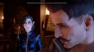 Dragon Age Inquisition Dalish Elf Romance Dialogue for Dorian