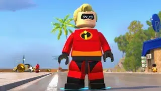 LEGO The Incredibles - Mr. Incredible (Minifigure) - Open World Free Roam Gameplay HD