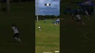 TeamBoca ECNL RL Goal from a Long Pass and Run .. cross the keeper #ecnlrl #soccer #futbol