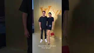 Miranda Kerr & Evan Spiegel at the Louis Vuitton fashion show in Paris, France. #mirandakerr