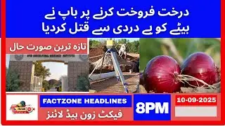 Faisalabad Tragedy | Cotton Crop Alert | Water Saving Campaign | Onion Yield Report | FactZone