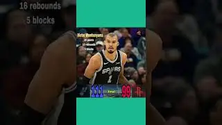 NBA Results Today 🏀/Spurs defeat Rockets 111-99 #nba #nbahighlights #sanantoniospurs