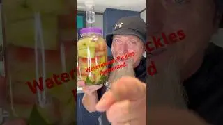 Watermelon Pickles Fermented #foryou #food #fyp #foryoupage #healthy