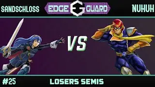Sandschloss (Lucina) vs Nuhuh (Captain Falcon) - Edge Guard 25 Losers Semis