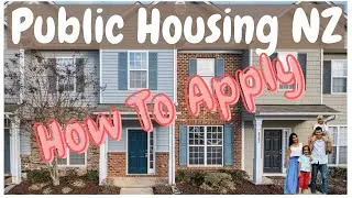 Public Housing NZ - How to Apply!  Step by Step guide #PublicHousingNZ