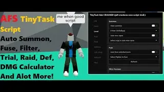 Anime Fighters Sim Script | Auto Summon, Fuse, Filter, Trial, Raid, Def, DMG Calculator, etc [LuaXe]