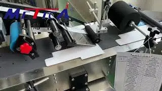 Automatic Irregular Card Paging & Labeling Machine | High-Speed Card Dispenser & Sticker Applicator