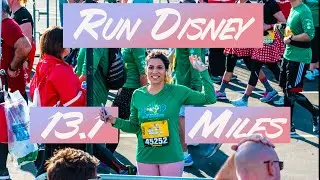 Walt Disney World Marathon | Run Disney 21K Half Marathon | Disney World Vlog |  Disney Marathon