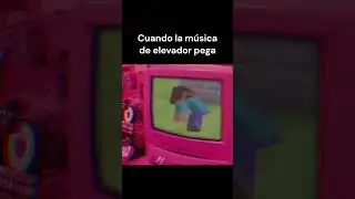 Cuando la música de elevador pega #shorts #musica