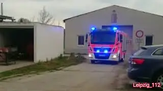 [🔥&Uuml;BUNG & EINSATZFAHRT🔥] Neues MLF | FF S&uuml;dwest StaO. Knautnaundorf | Blaufahrt