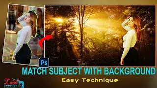 How to Match Subject with Background in photoshop