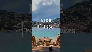 Nice, French Riviera ☀️🏖🌊 #nice #frenchriviera #france #creatorsearchinsights #travel #shorts #viral