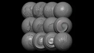 Brush stylized hair